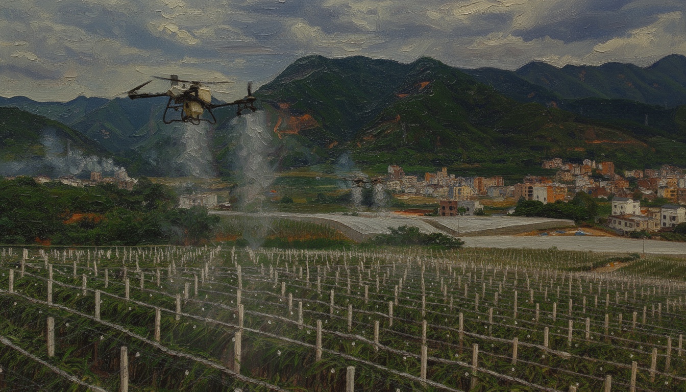 China Accelerates Agricultural Drone Adoption to Offset Workforce Shortage