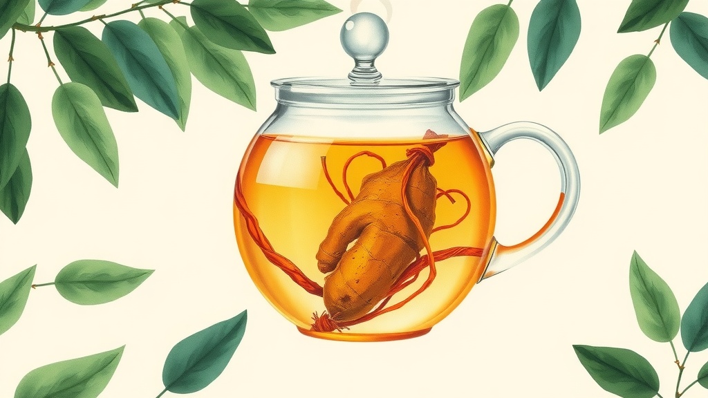 Chá de Gengibre e Açafrão: Anti-inflamatório Natural