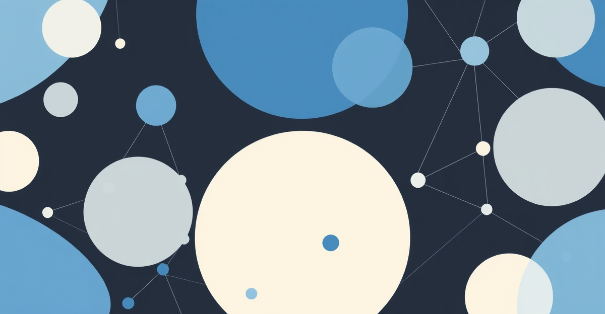 Illustration abstraite — Agence de communication