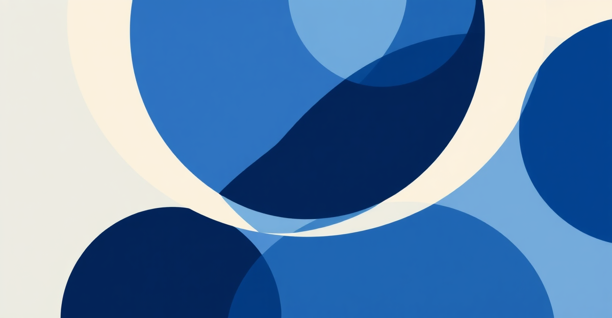 Illustration abstraite — Pipeline de ventes intelligent