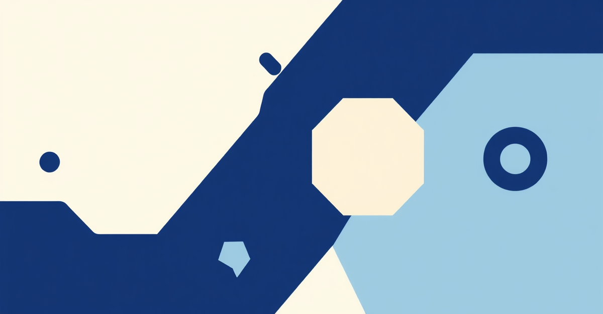 Illustration abstraite — Agence immobiliere