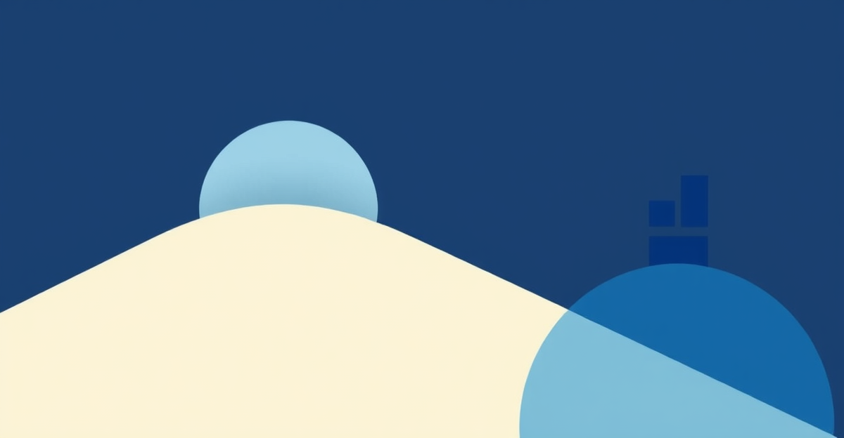 Illustration abstraite — Le quotidien d'un formateur IA
