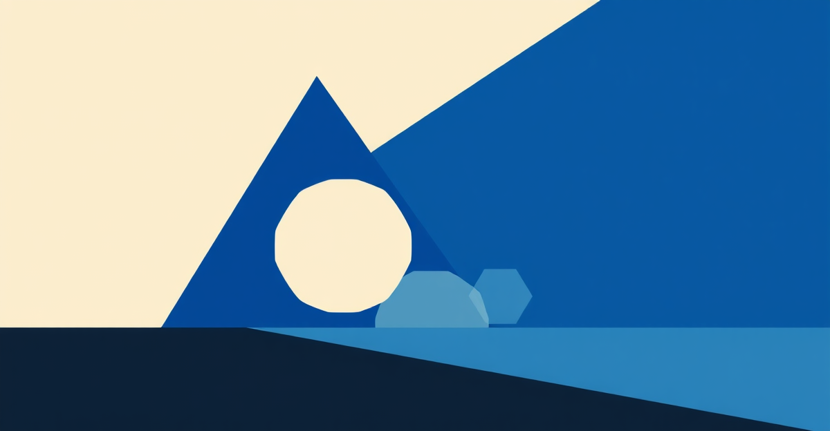 Illustration abstraite — AI Act vs RGPD