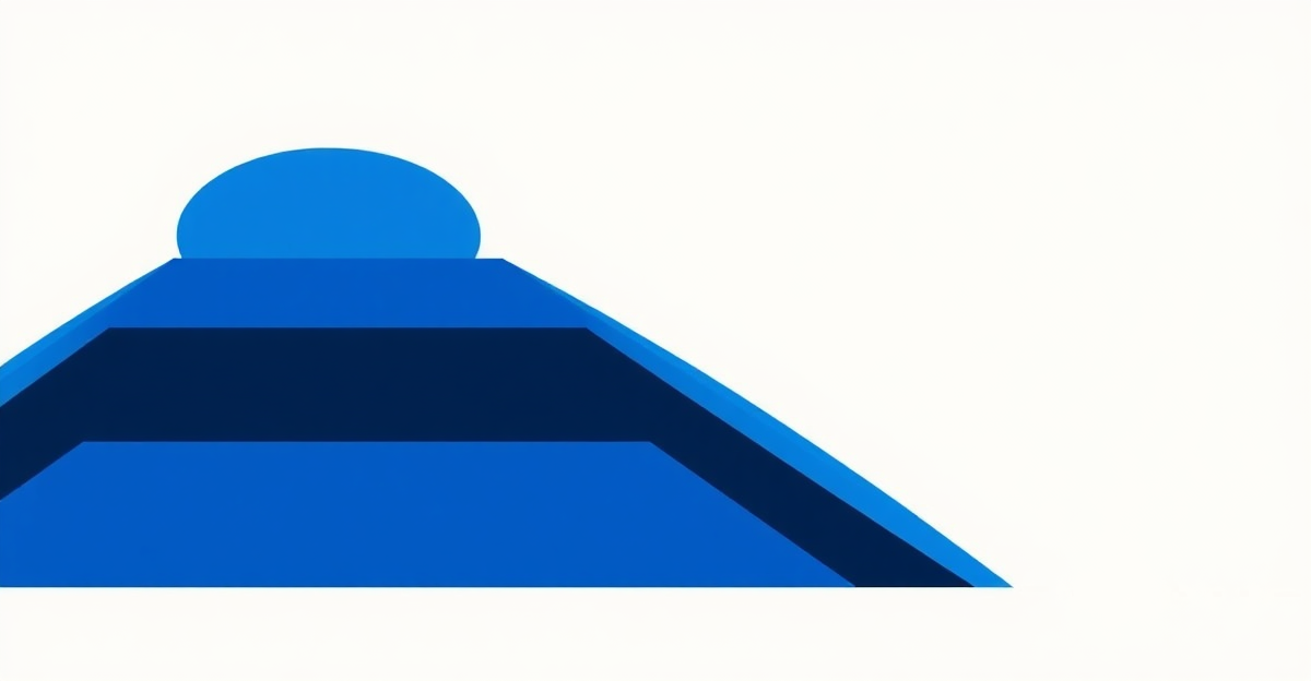 Illustration abstraite — Ecosysteme No Code pour TPE bretonne