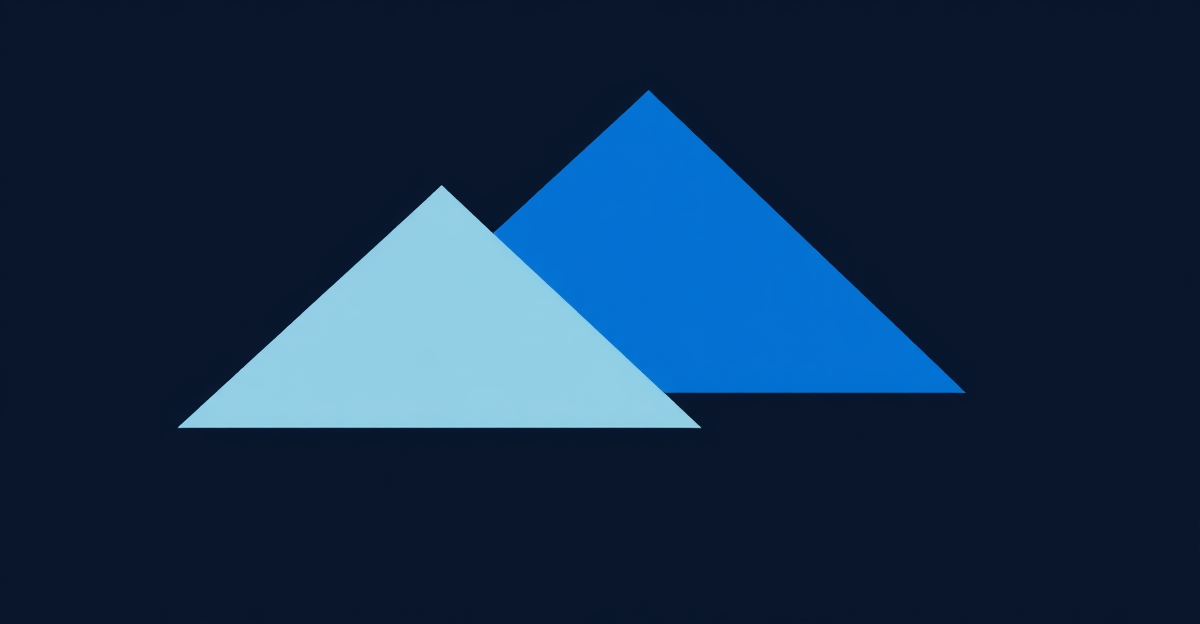 Illustration abstraite — Evaluer un prestataire No Code ou IA