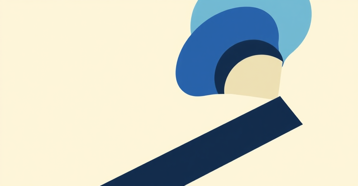 Illustration abstraite — IA et vente