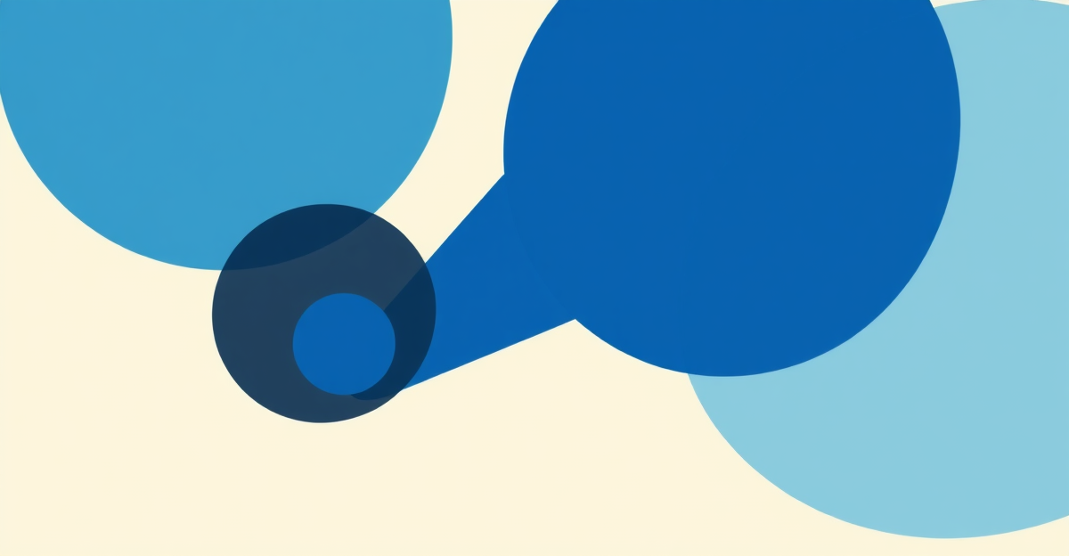 Illustration abstraite — Pipeline de lead generation automatisee