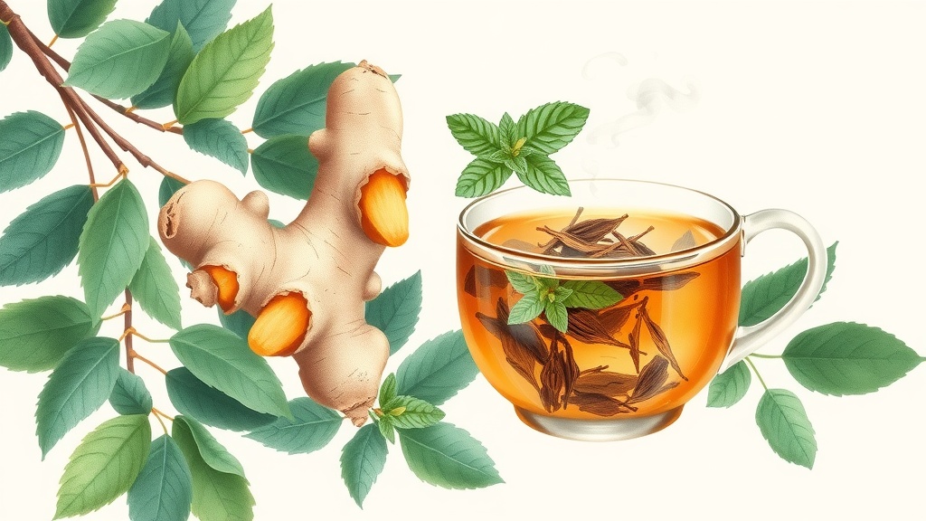 Chá de Gengibre com Menta: Receita Passo a Passo