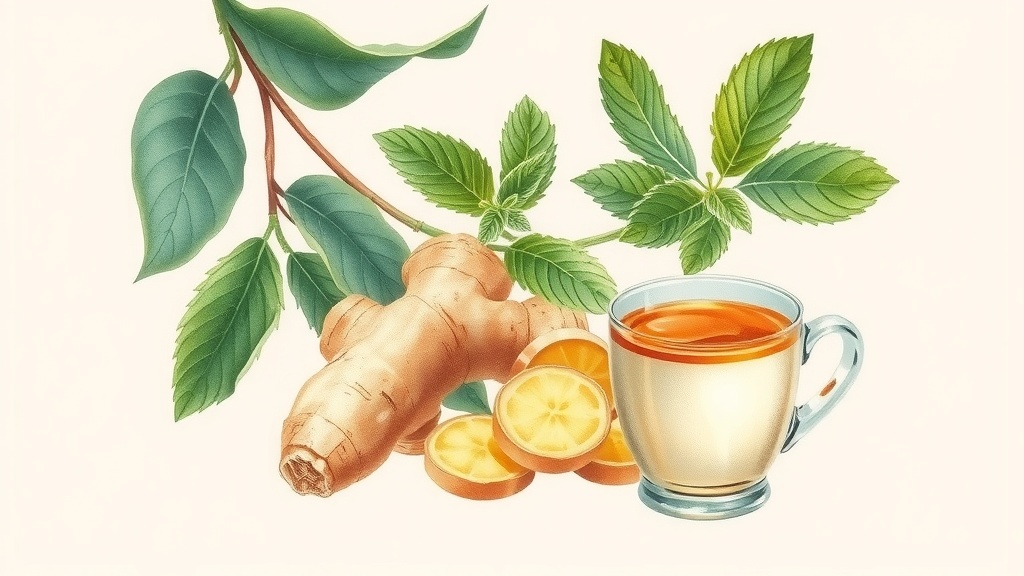 Chá de Gengibre com Hortelã: Benefícios Digestivos