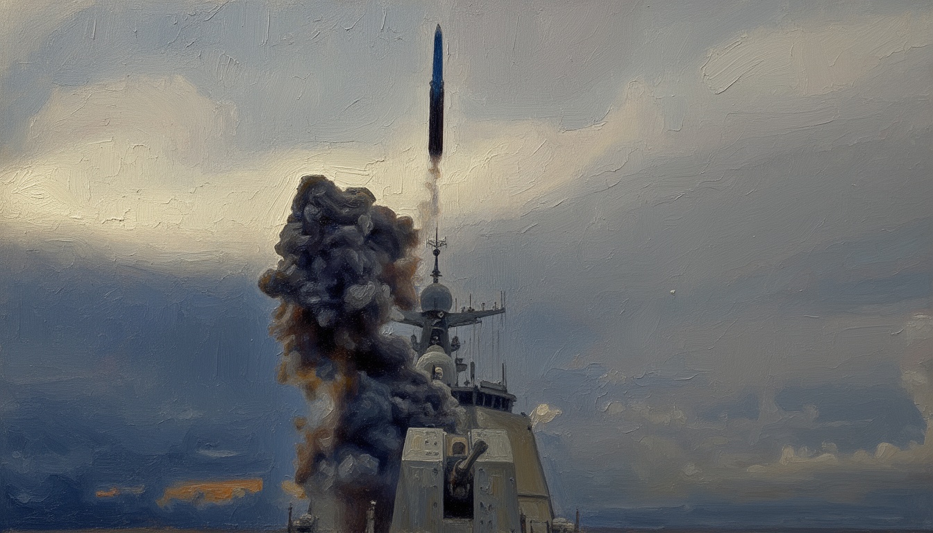 China Test-Fires YJ-20 Hypersonic Anti-Ship Missile from Type 052D Destroyer