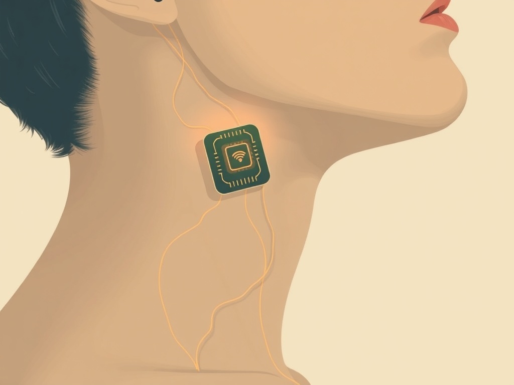 Image for Skin-Worn Liquid Metal Patch Delivers Vagus Nerve Stimulation in Mouse Model of Depression Without Surgery