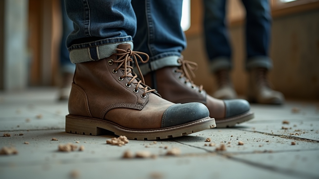 Botas de trabajo para pies cansados en jornada de 10 horas