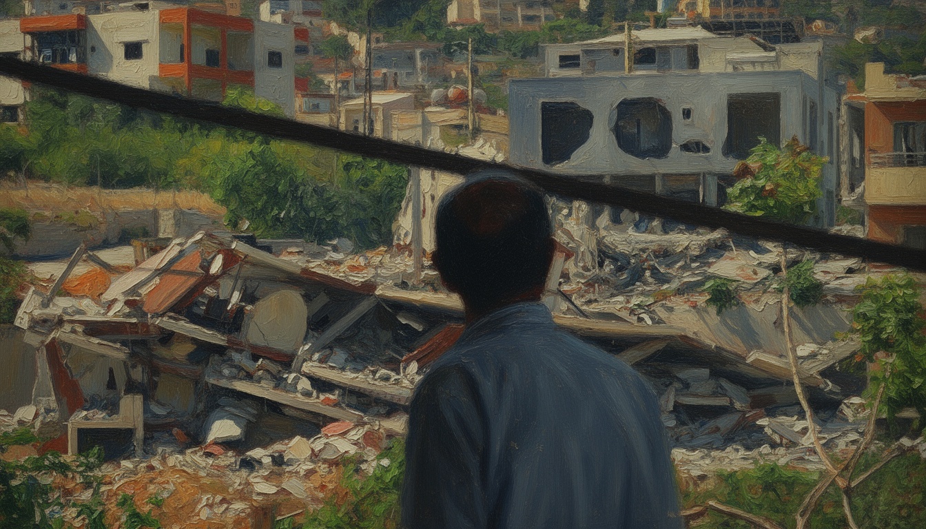 Lebanon Village Divided by Israel's Military Boundary