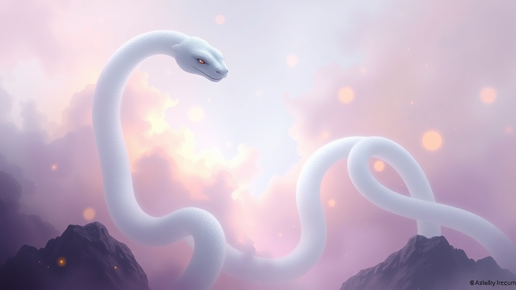 Sonhar com Cobra Branca: Significado Espiritual