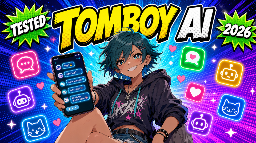 Tomboy AI: 7 best chatbots for sporty, casual companion roleplay I tested in 2026