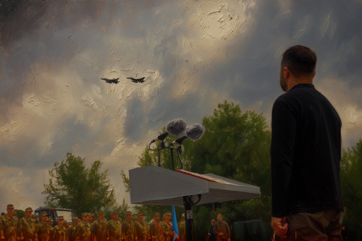 Ukrainian F-16s Deplete from Intercepting Russian Drones