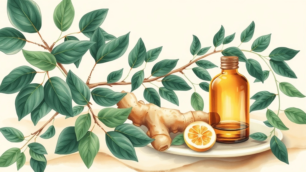 Óleo de Gengibre Infusionado: Como Fazer e Aplicar