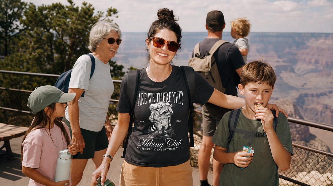 Grand Canyon first-time hiking trail overview with views