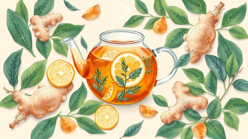 Chá de Gengibre e Limão: Receita Para Imunidade