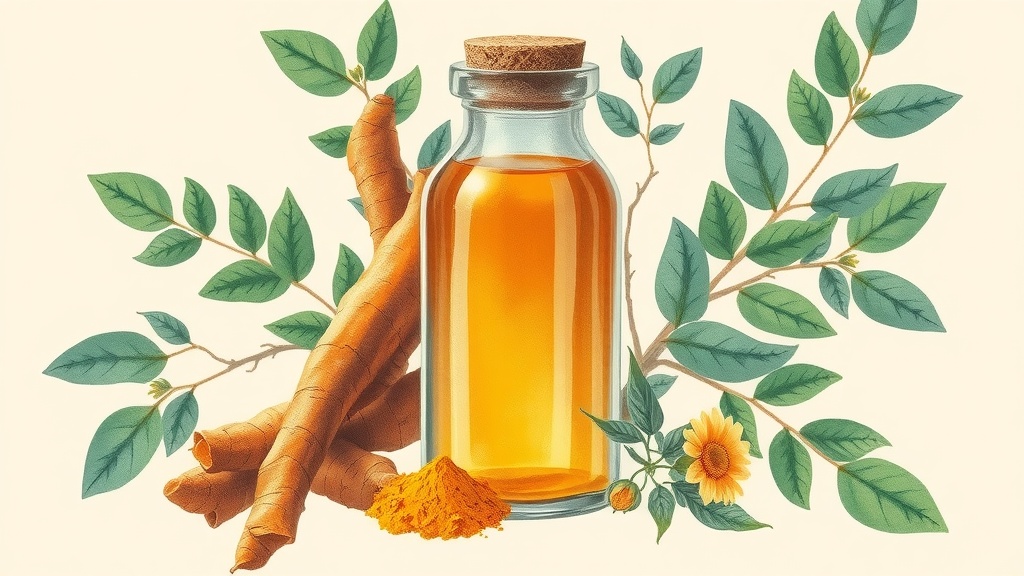 Tintura de Cúrcuma Caseira: Guia Prático Passo a Passo