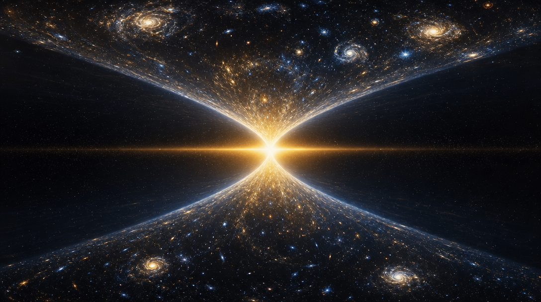 Le Grand Rebond cosmologique, un univers qui s'effondre puis rebondit