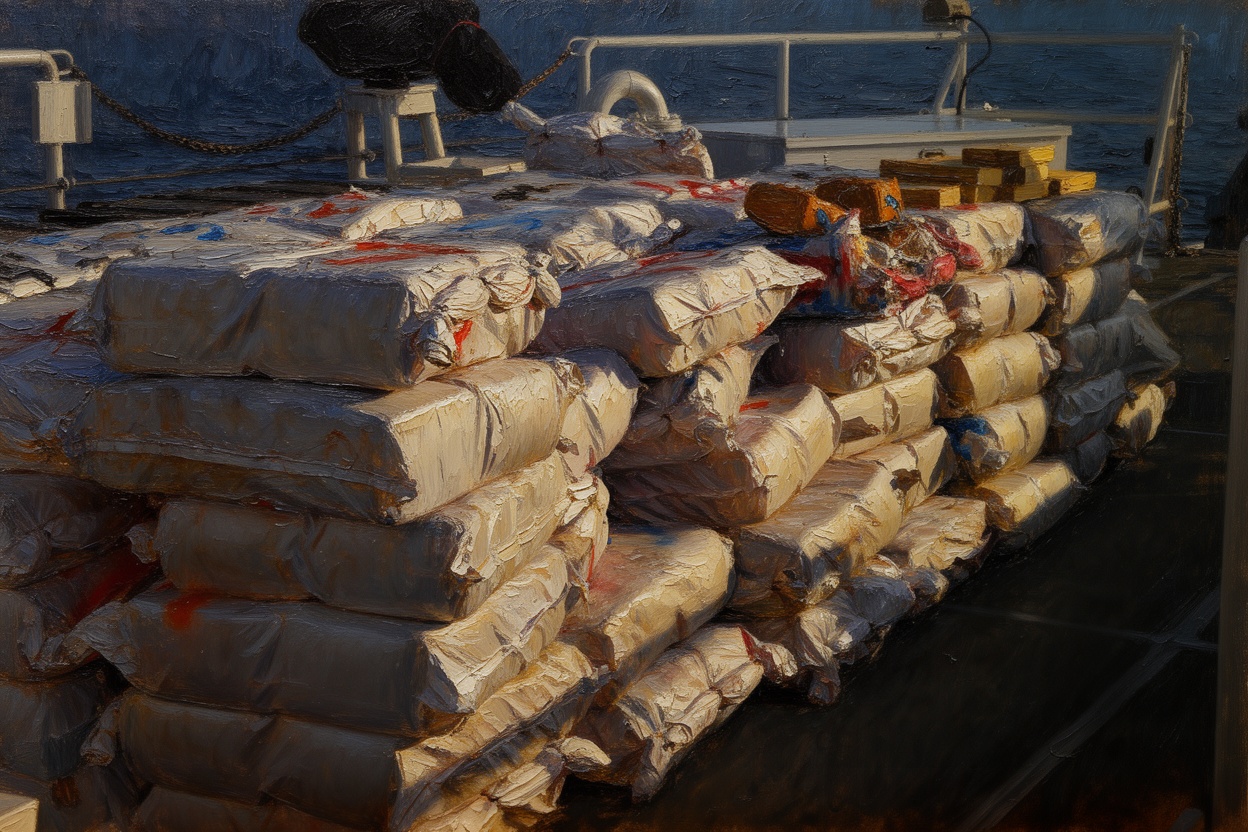 US Coast Guard Seizes 2,380 Pounds of Marijuana Near Bahamas