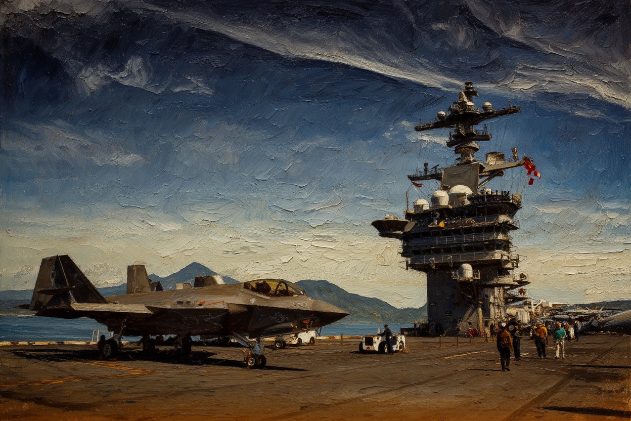 USS George Washington Docks in Vietnam During China-Philippines Tensions