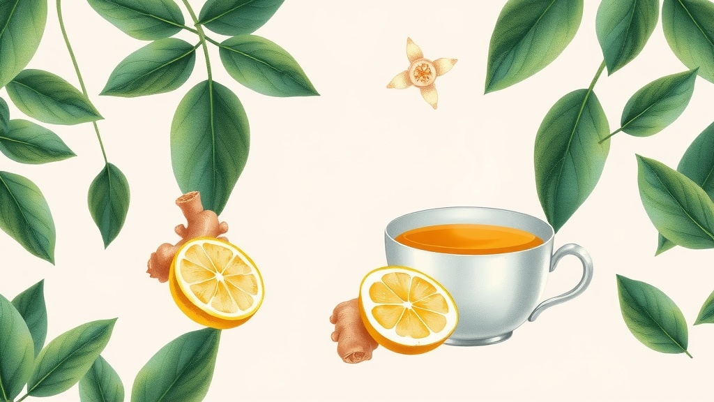 Chá de Gengibre e Limão: Remédio Caseiro Anti-Inflamação
