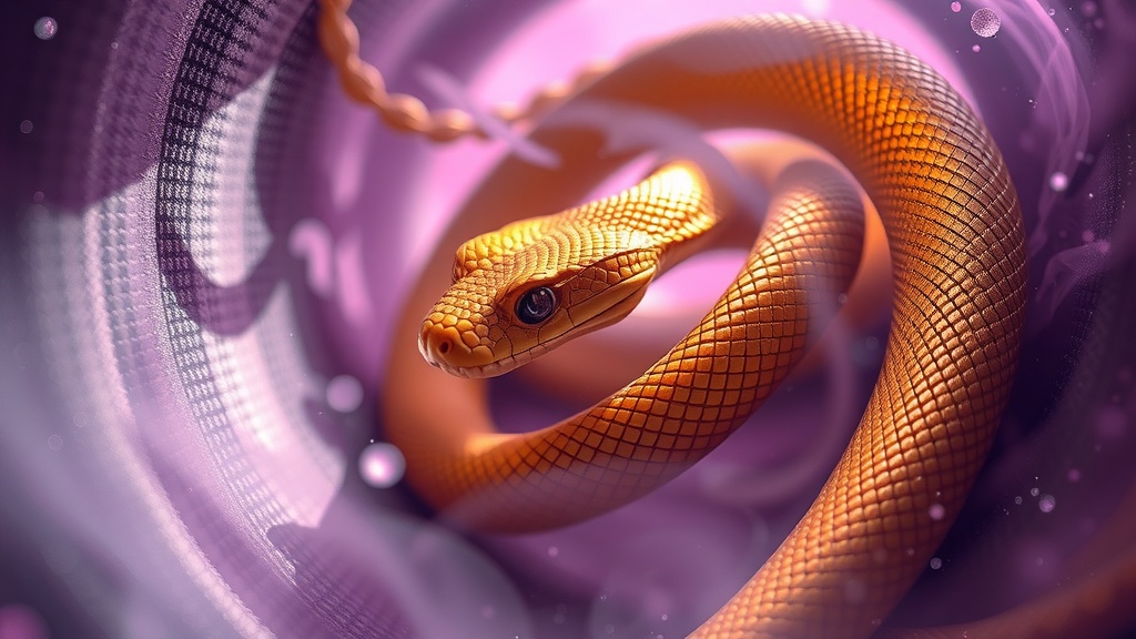 Sonhar com Serpente Dourada: Transformação e Sabedoria