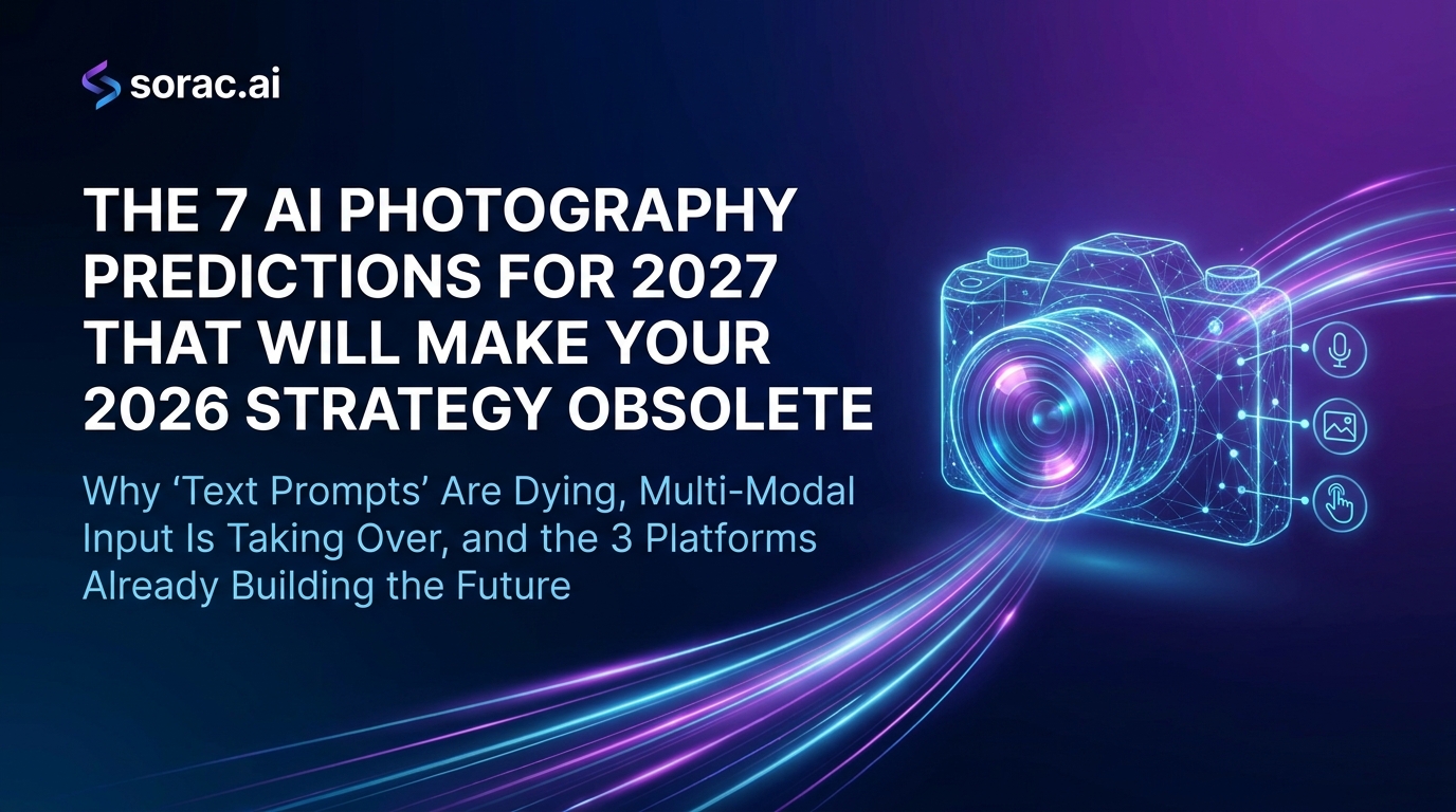 The 7 AI Photography Predictions for 2027 That Will Make Your 2026 Strategy Obsolete: Why 'Text Prompts' Are Dying, Multi-Modal Input Is Taking Over, and the 3 Platforms Already Building the Future