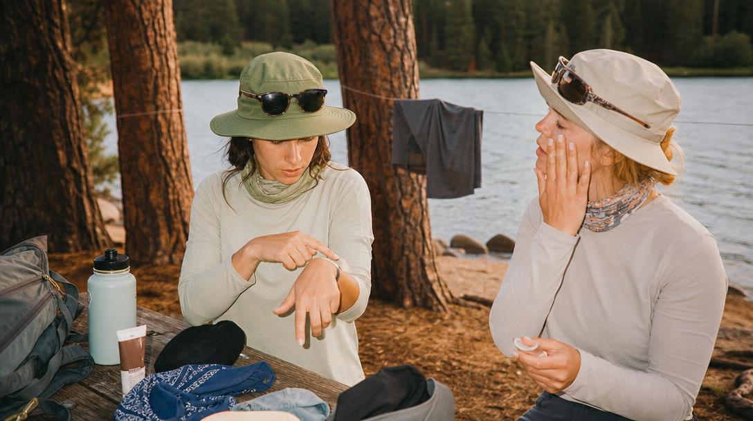 Different types of sun protection shirts