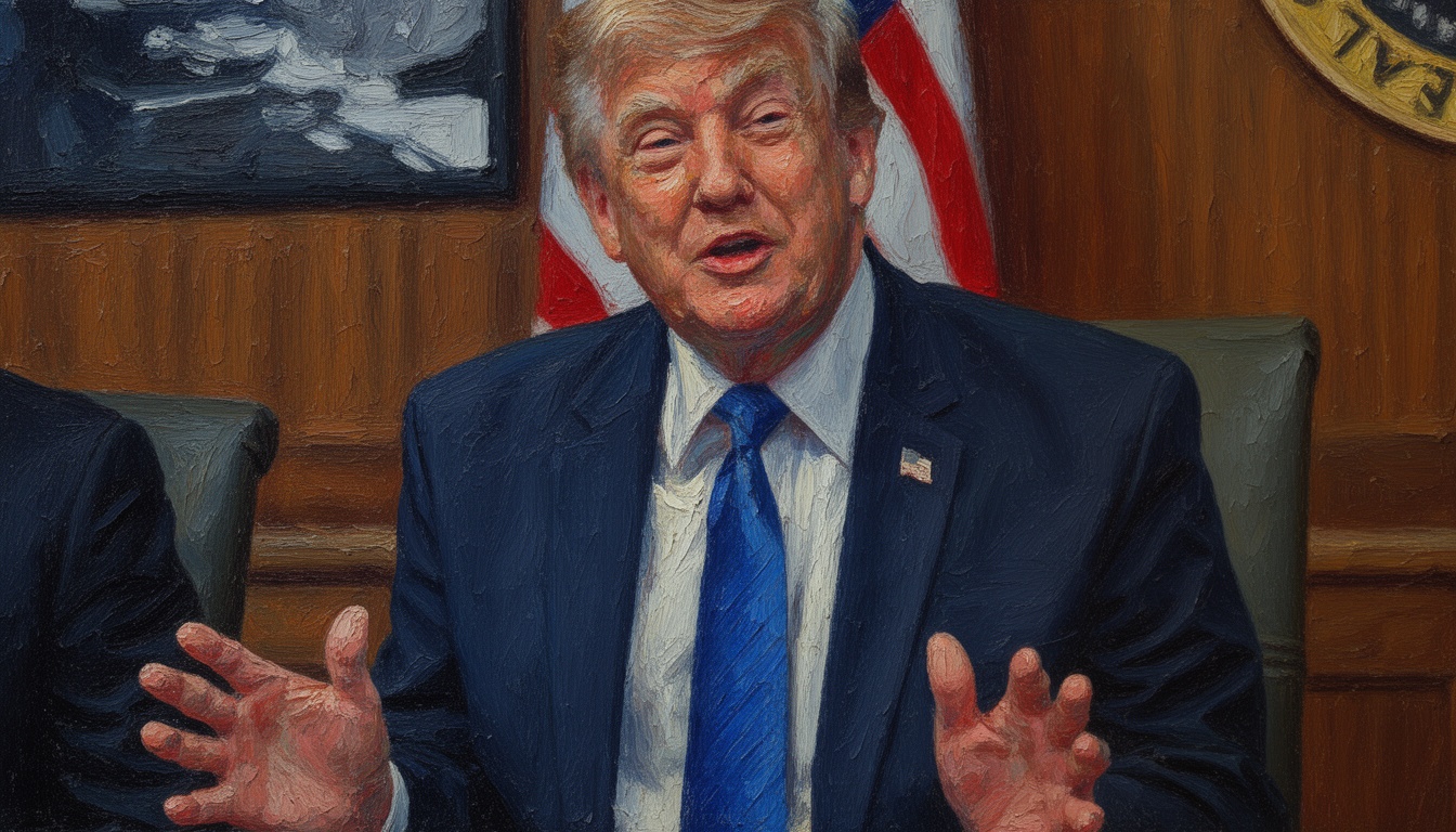 US President Trump Addresses Cabinet on Hamas Disarmament