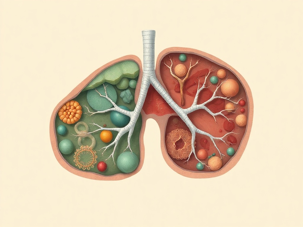 Image for Lung Aging Mechanisms Linked to COPD, Fibrosis, and Cancer Resistance
