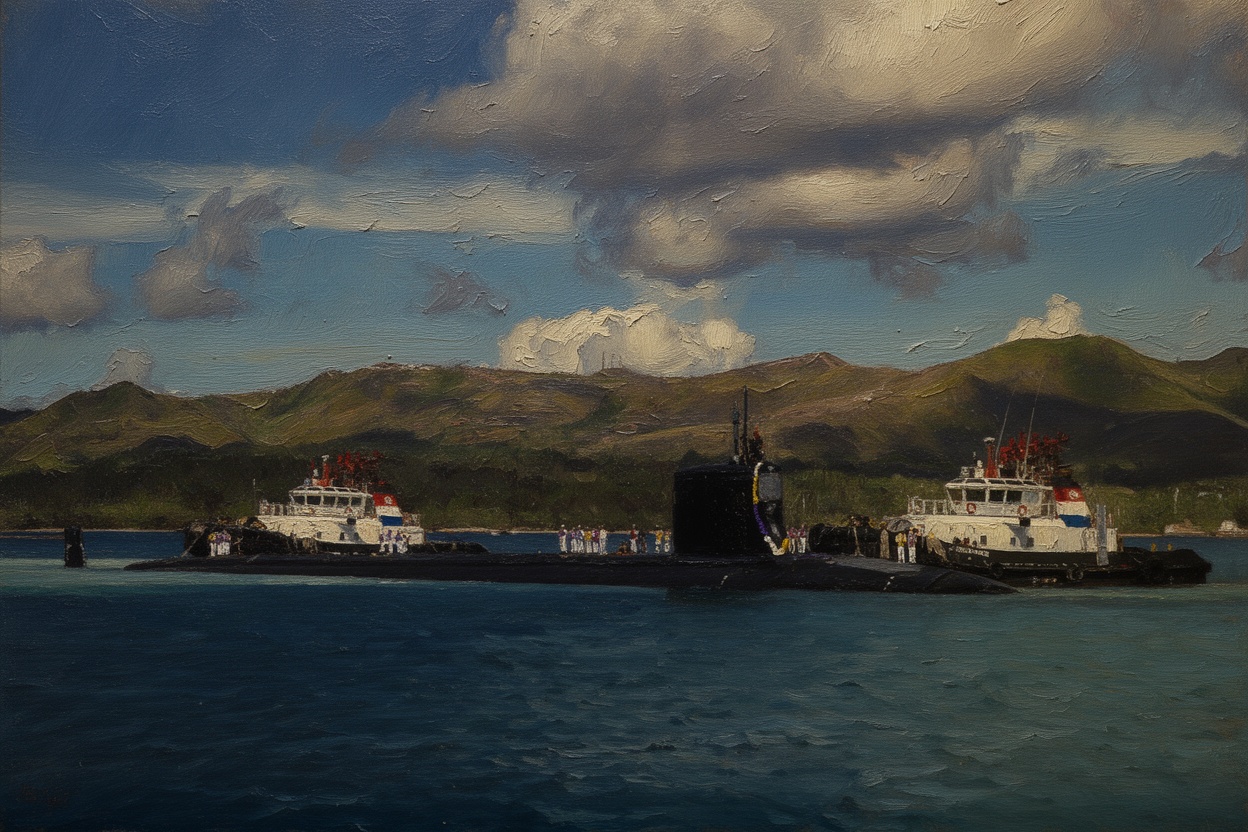 USS Minnesota Completes First Deployment in Guam