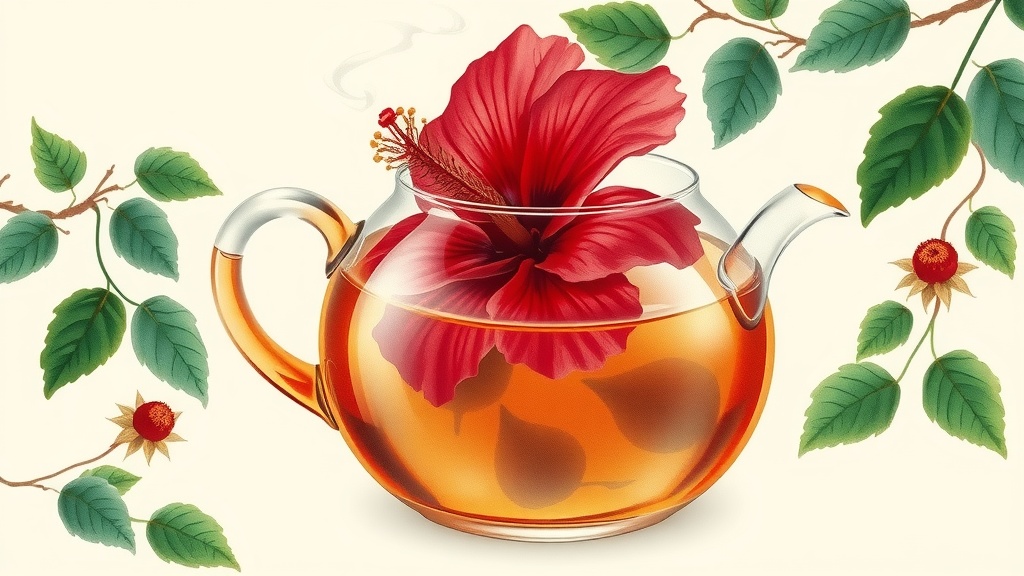 Chá de Hibisco: Benefícios para Pressão e Saúde