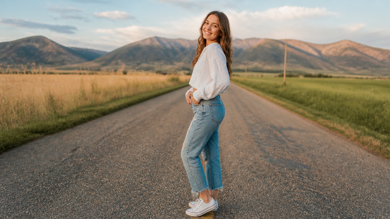 senior picture ideas poses standing