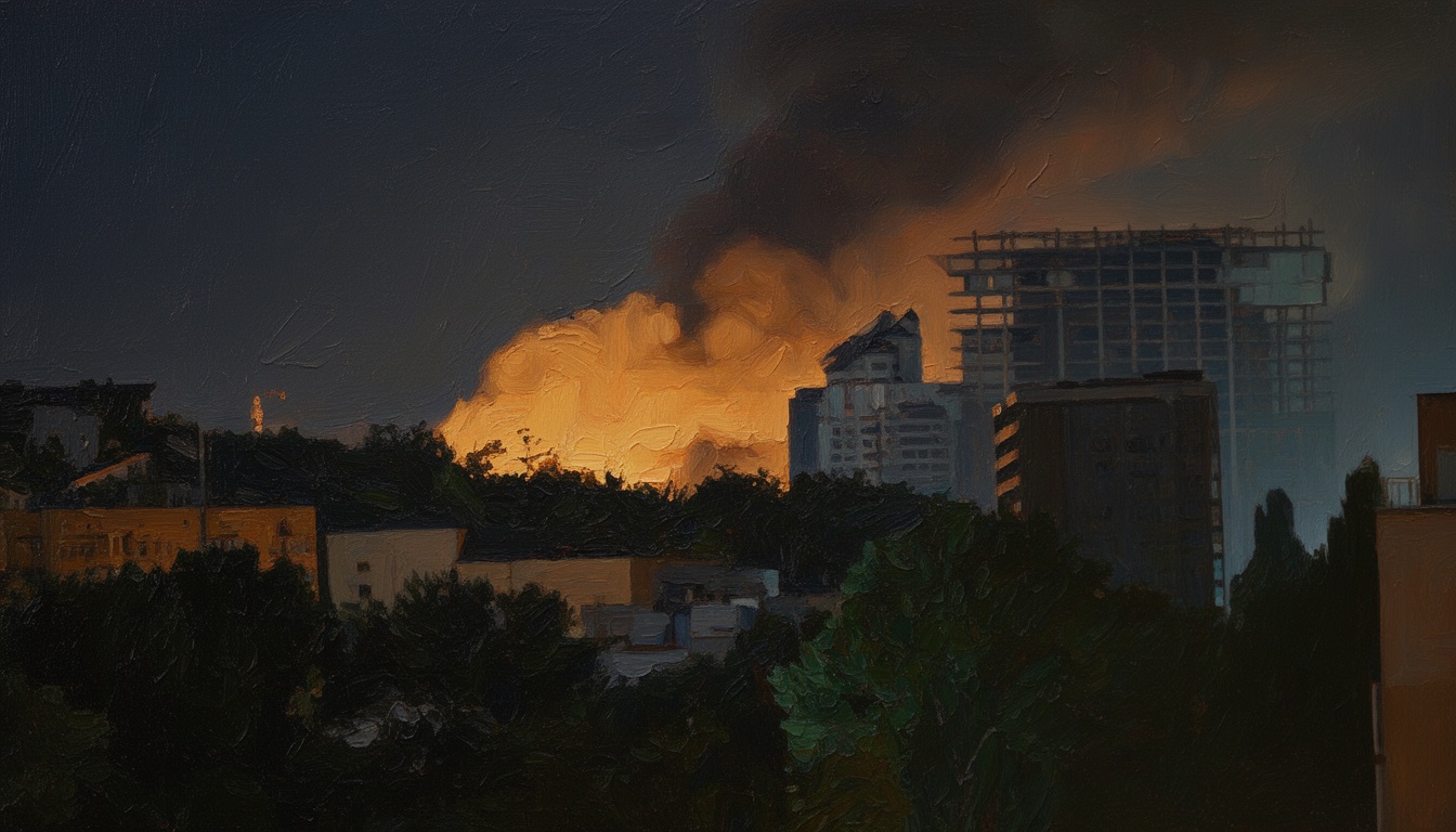 Russian Missile Strike in Kyiv Kills Nine, Injures 28