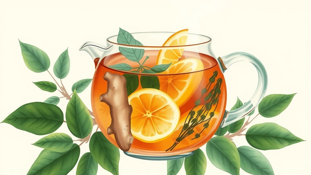 Chá de Gengibre e Limão para Gripe: Receita Caseira