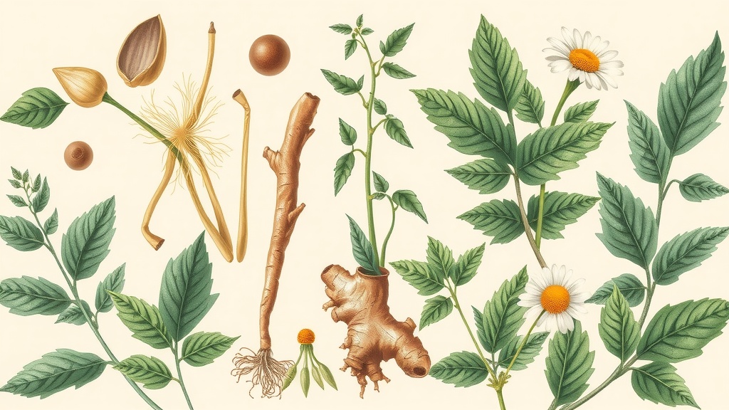 Plantas Medicinais para Gases e Inchaço Abdominal