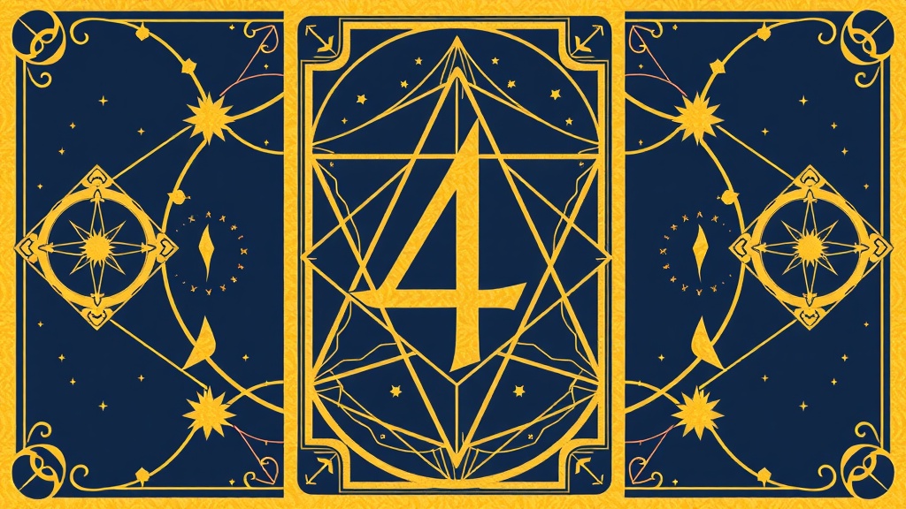 Número 4 na Numerologia: Estabilidade e Estrutura