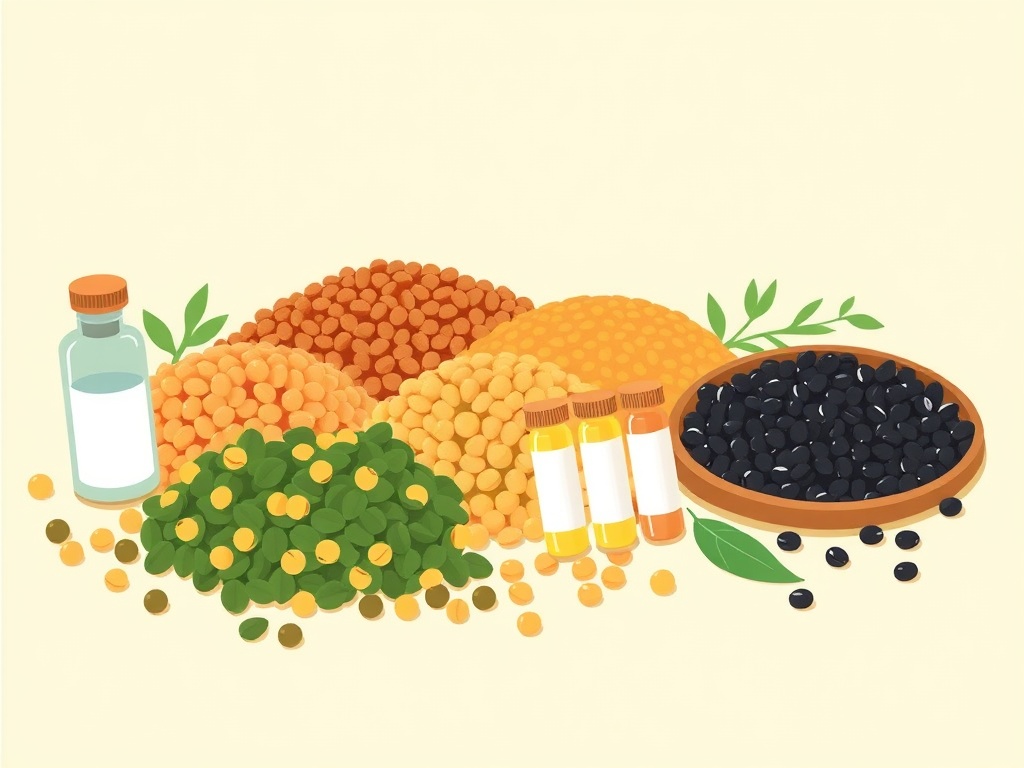 Image for Pulse- vs Meat-Protein Diets Show Similar Cardiometabolic Benefits in Older Adults, With Possible Ferritin Edge for Pulses