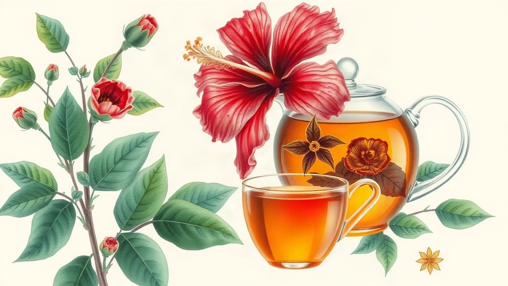Chá de Hibisco Caseiro: Receita e Modo de Preparar