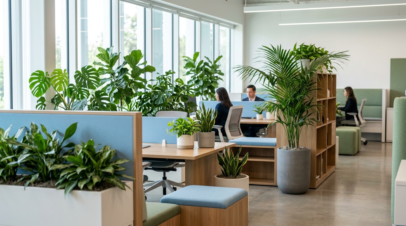 Frequently asked questions about renting office plants for businesses