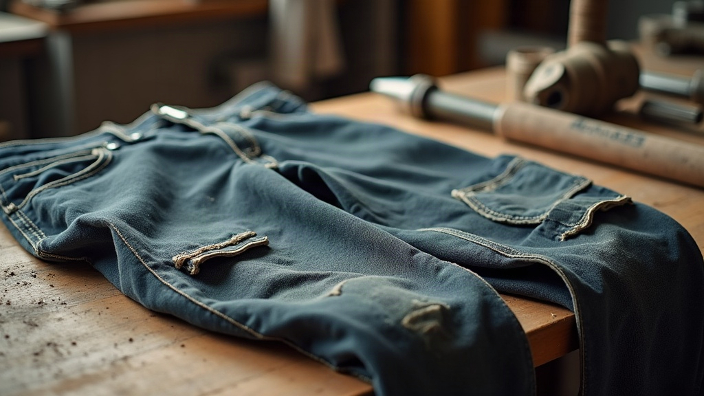 Zonas de falla más comunes en pantalones de trabajo