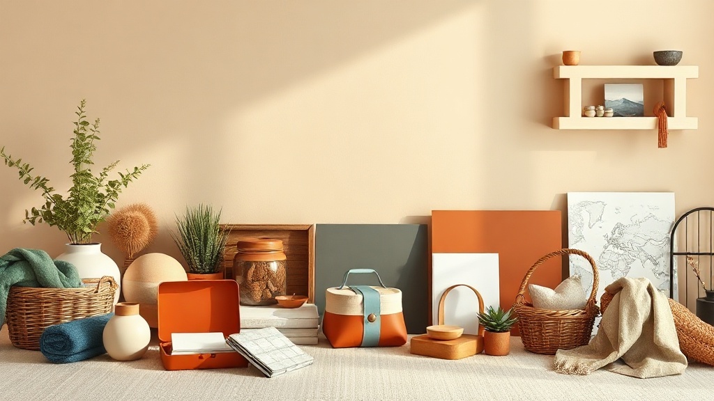 A homeowner reviewing small DIY supplies and tools before starting a simple home fix