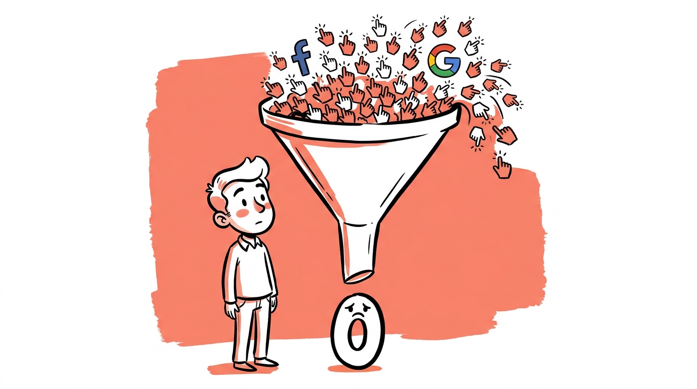 Cover image for High CTR, Zero Sales: How to Find the Real Bottleneck in Your Funnel