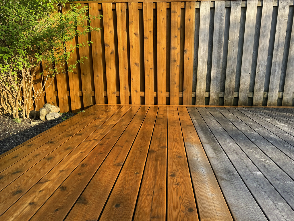 Deck and Fence Washing