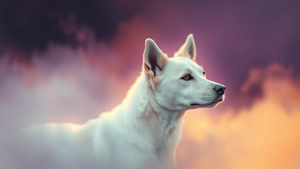 Sonhar com Cachorro Branco: Lealdade e Purificação