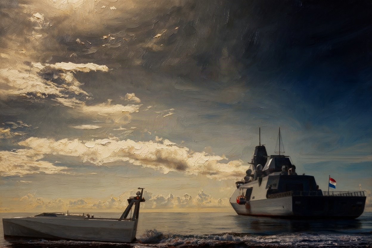 Netherlands Begins Design of Uncrewed Vessels for ASW Frigates