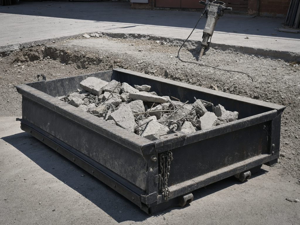 Concrete, Dirt, and Heavy Debris